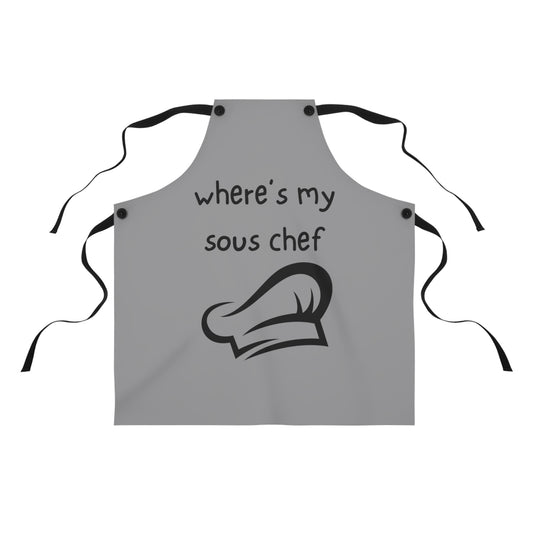 "where's my sous chef" Apron W566bg