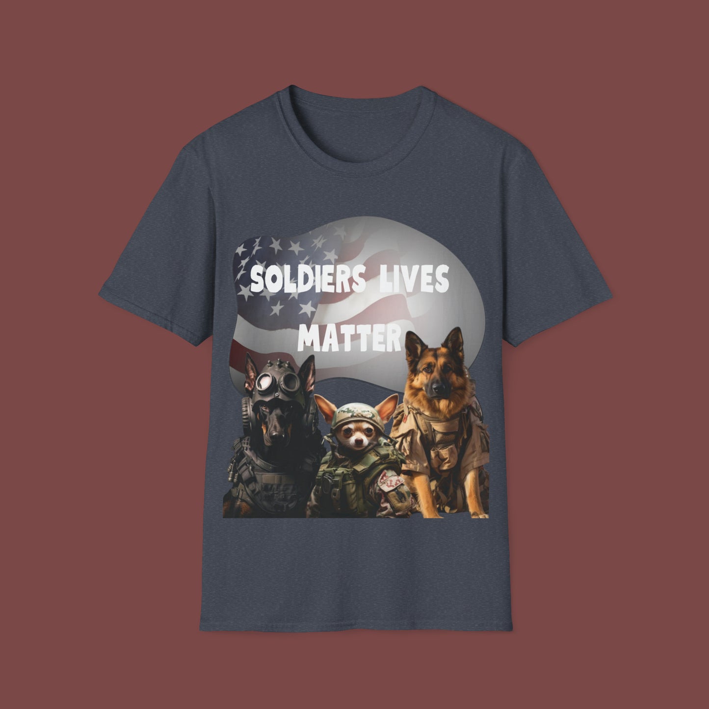 "Soldiers Lives Matter" Unisex Short Sleeve T-Shirt SLM.SS01p