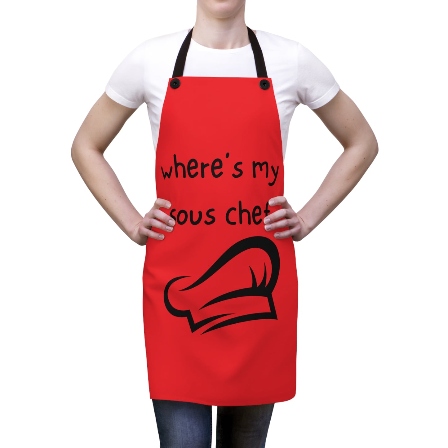 "Where's My Sous Chef" Apron SC15br