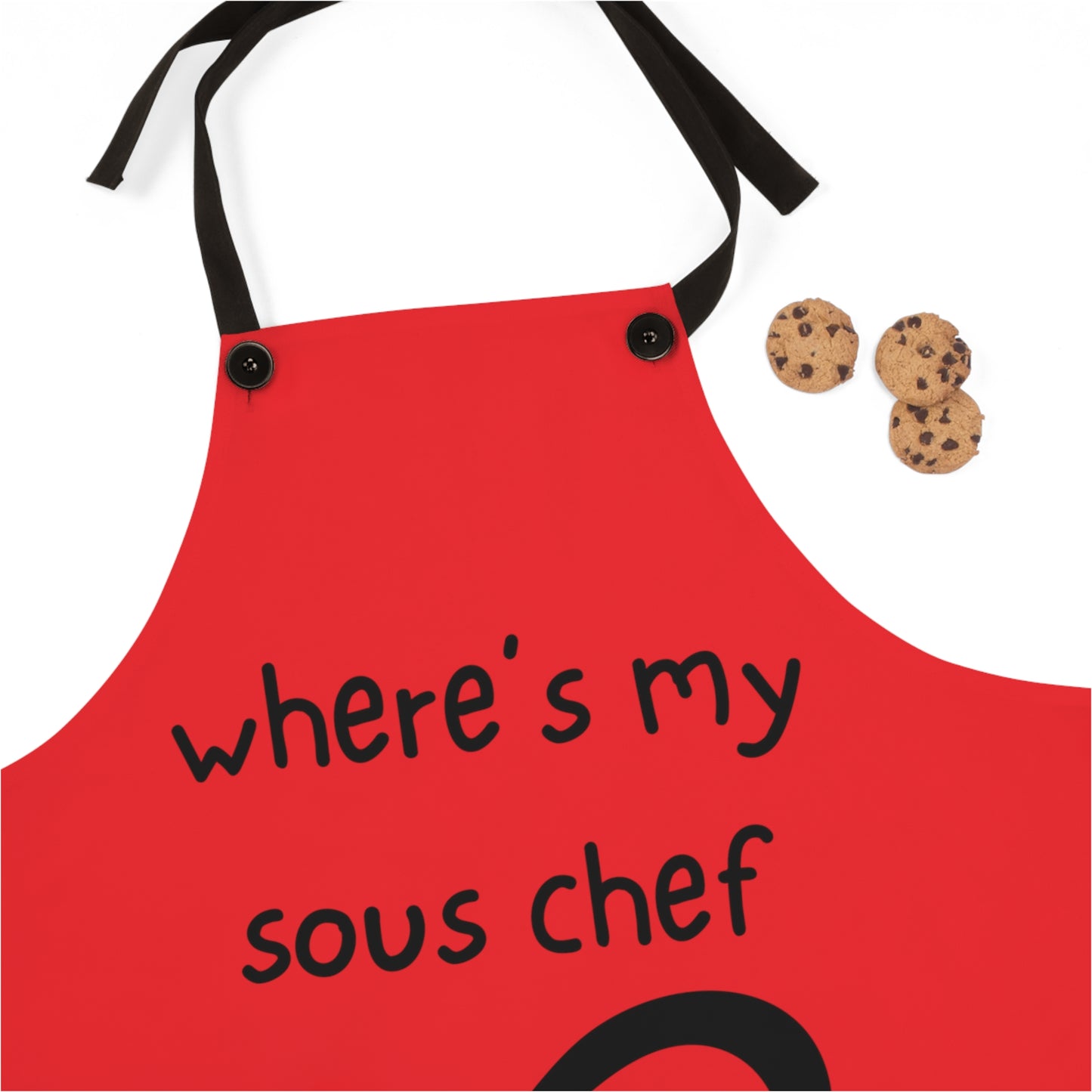 "Where's My Sous Chef" Apron SC15br