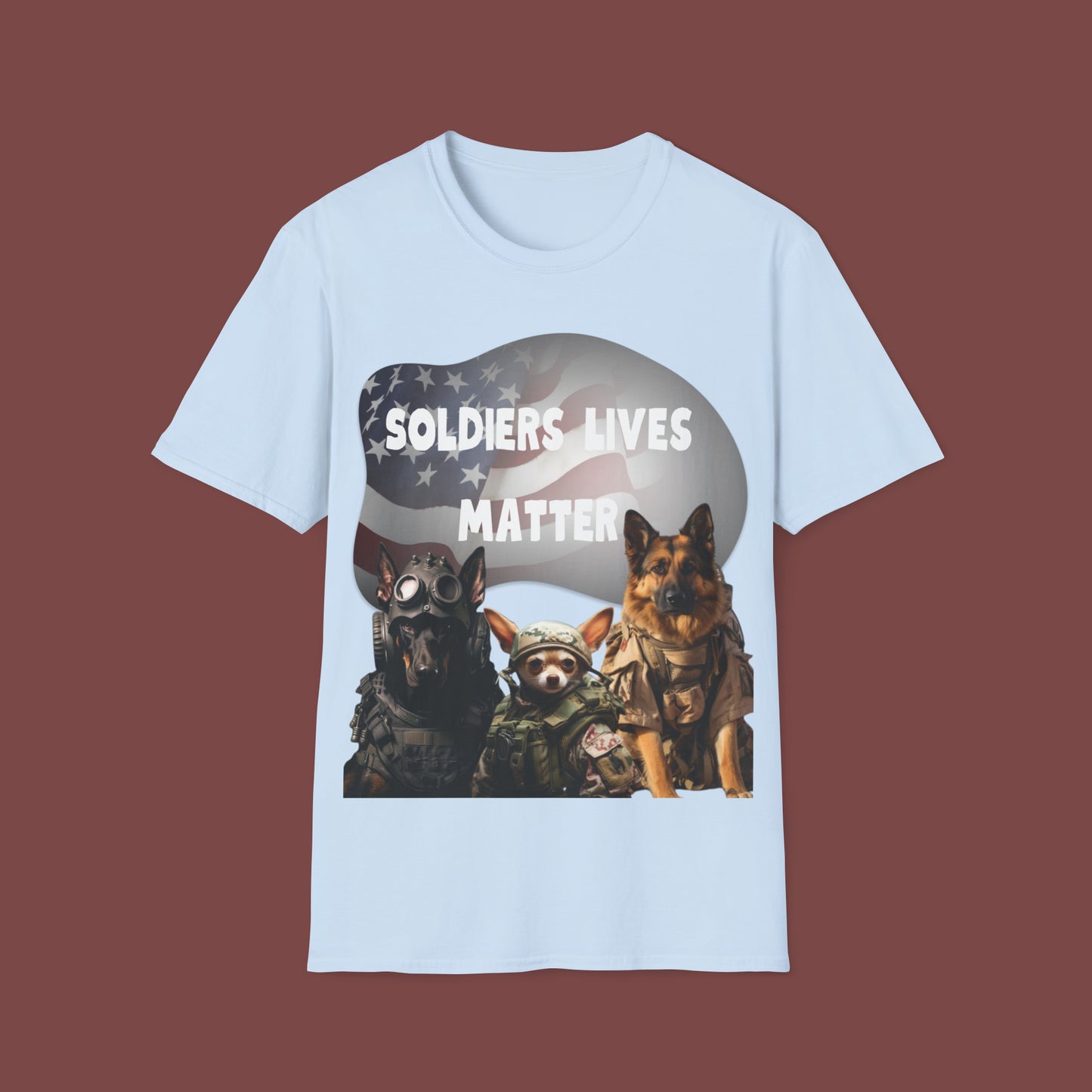 "Soldiers Lives Matter" Unisex Short Sleeve T-Shirt SLM.SS01p