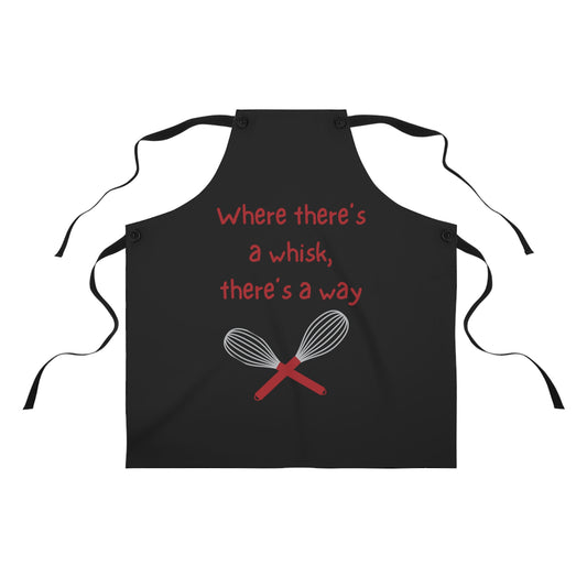 "Where there's a whisk, there's a way" Apron W2021rb