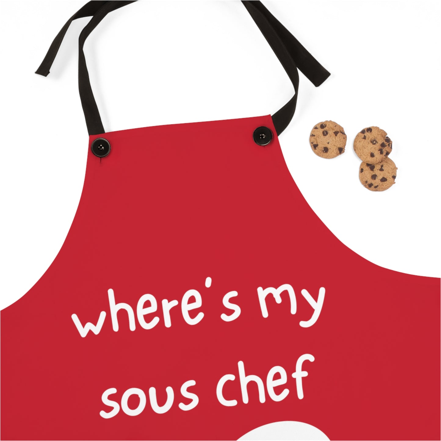 "where's my sous chef" Apron W701wr