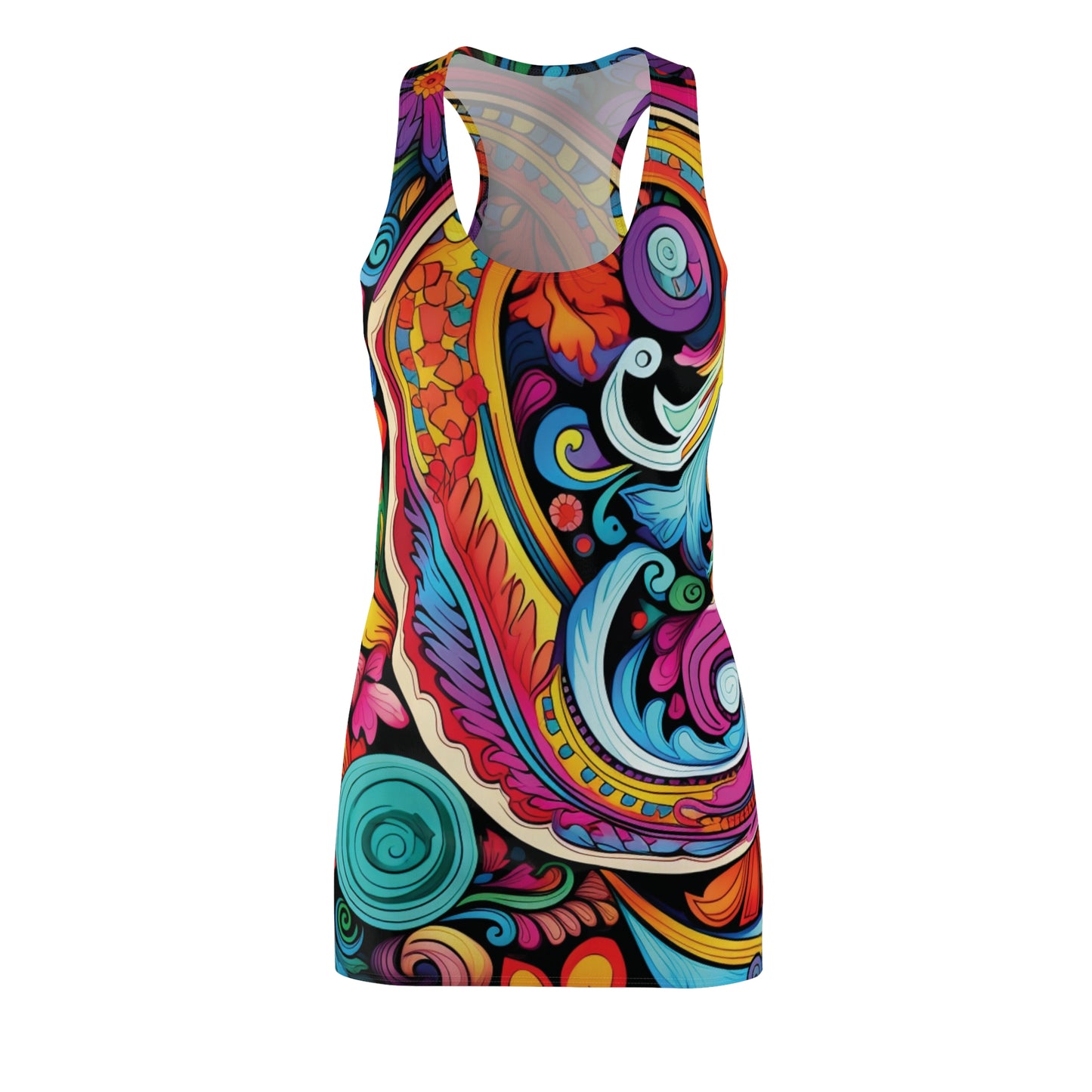 Women's Paisley Racerback Dress WRBD.02P2a