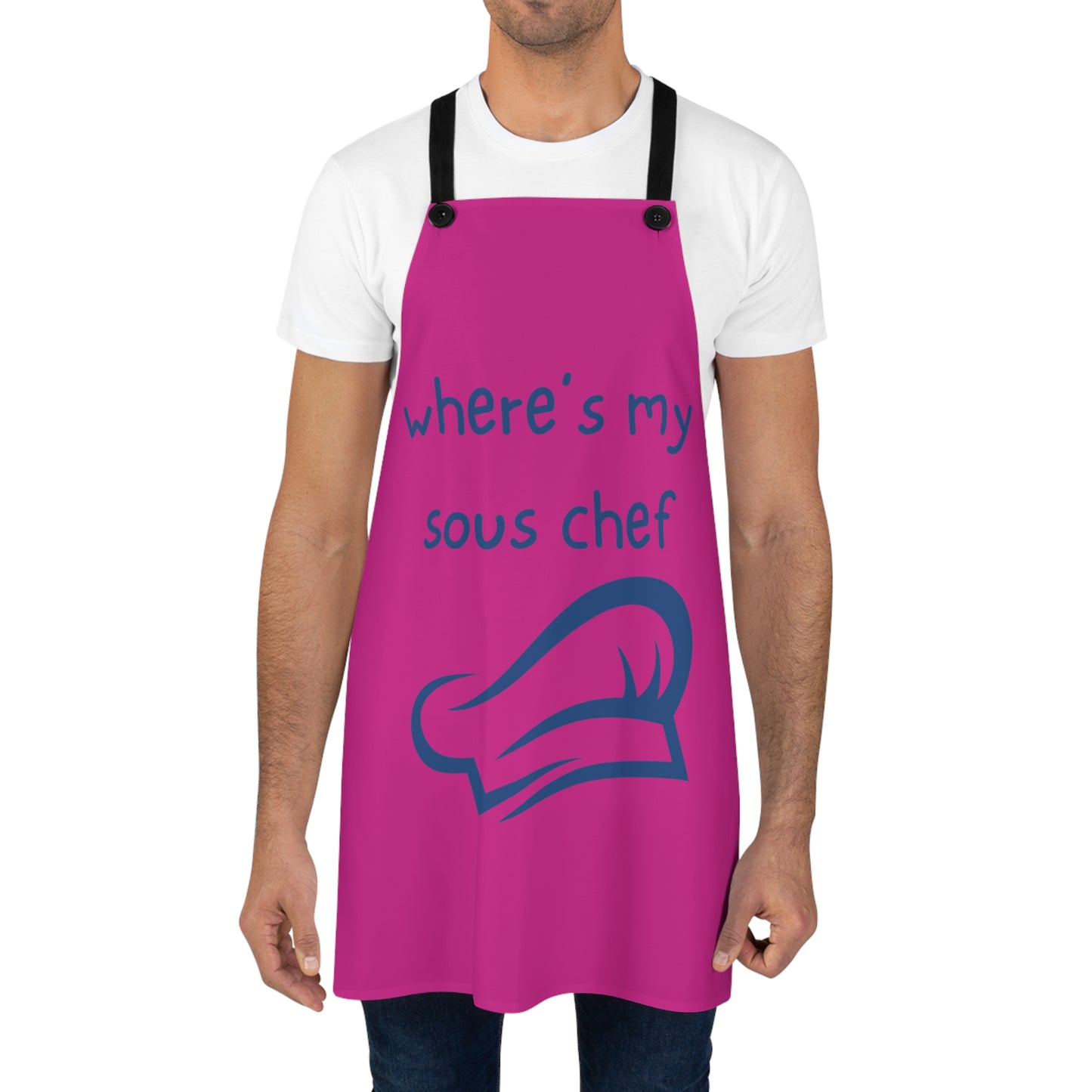 "Where's My Sous Chef" Apron SC45sbdp