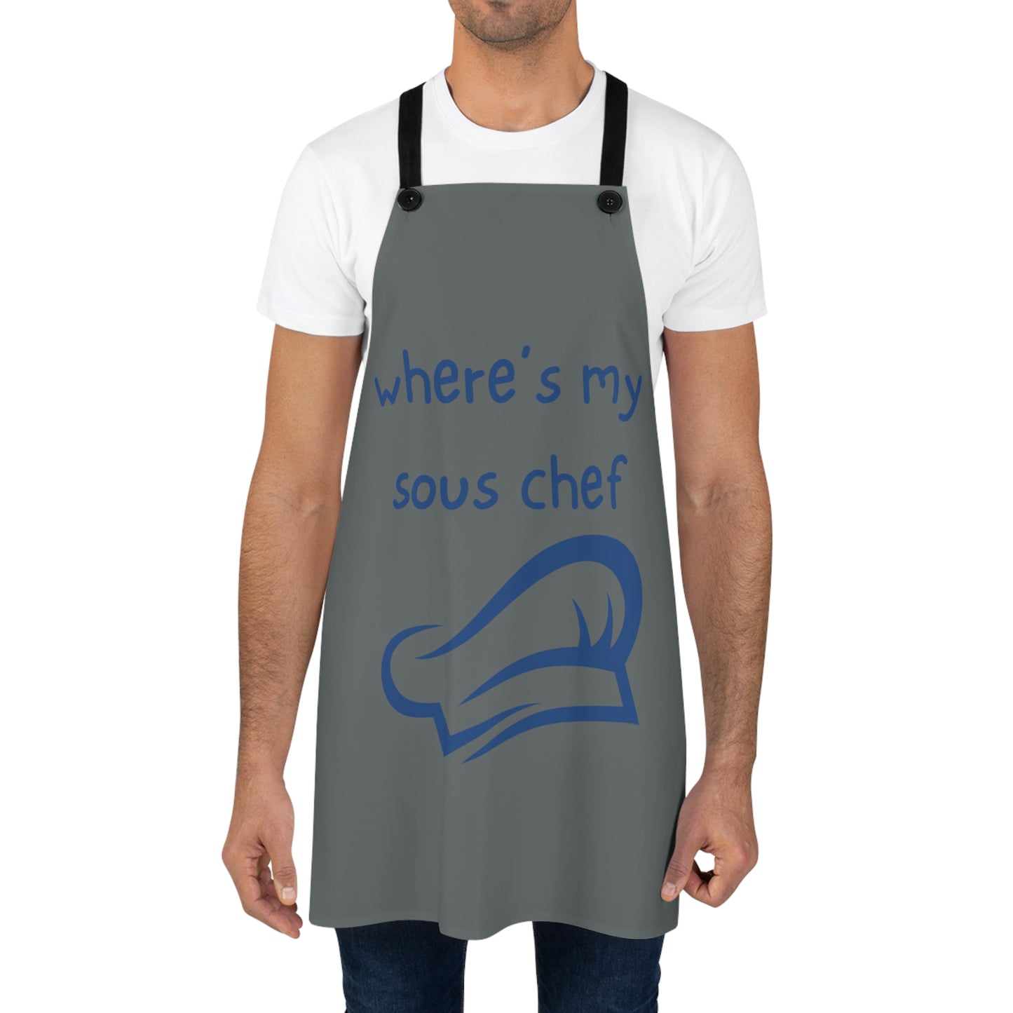 "Where's My Sous Chef" Apron SC46sbdg