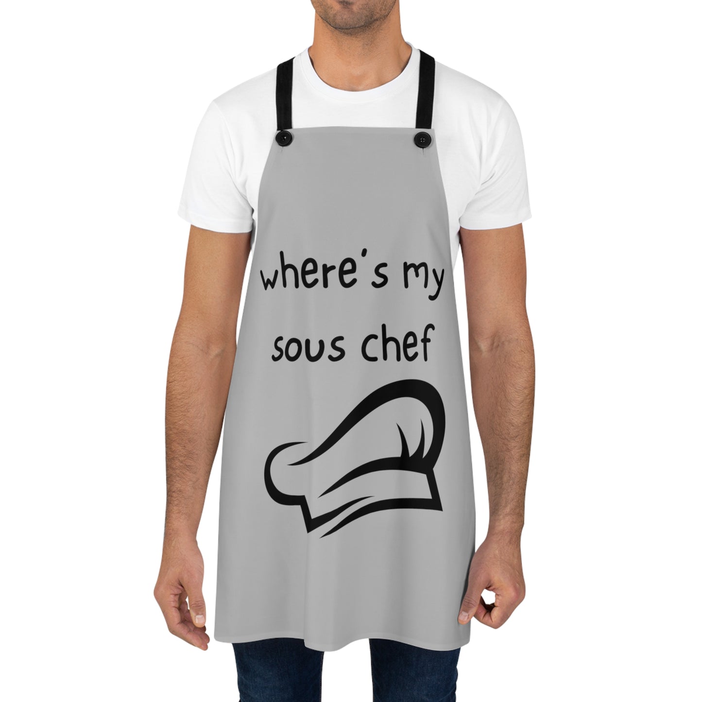 "Where's My Sous Chef" Apron SC15blg