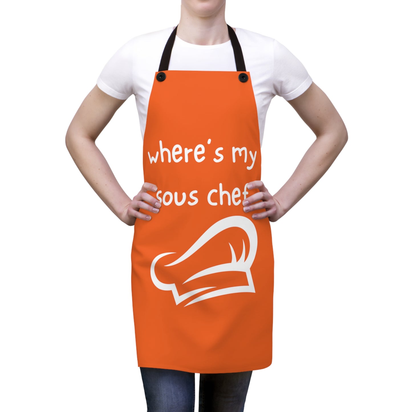 "Where's My Sous Chef" Apron SC45wo