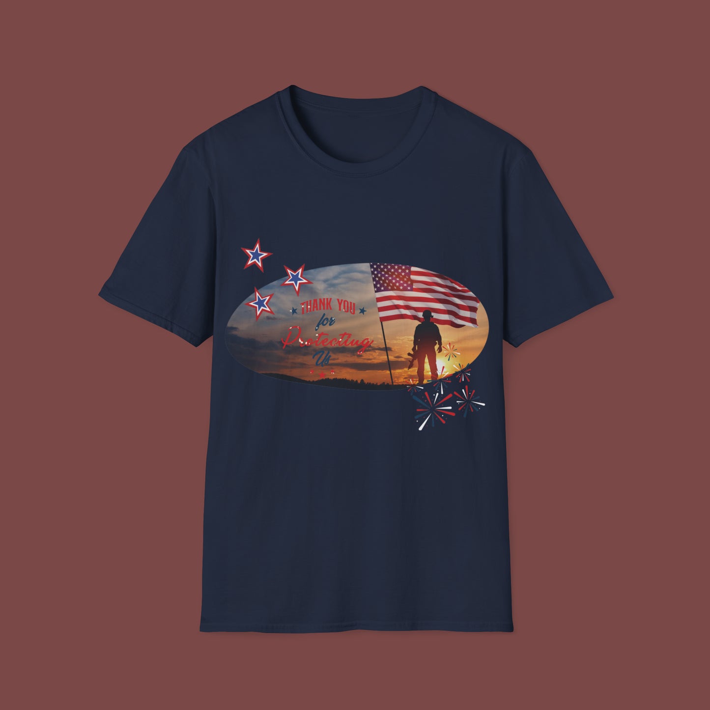 Thank You Veterans Unisex Short Sleeve T-Shirt TYV.SS02zx