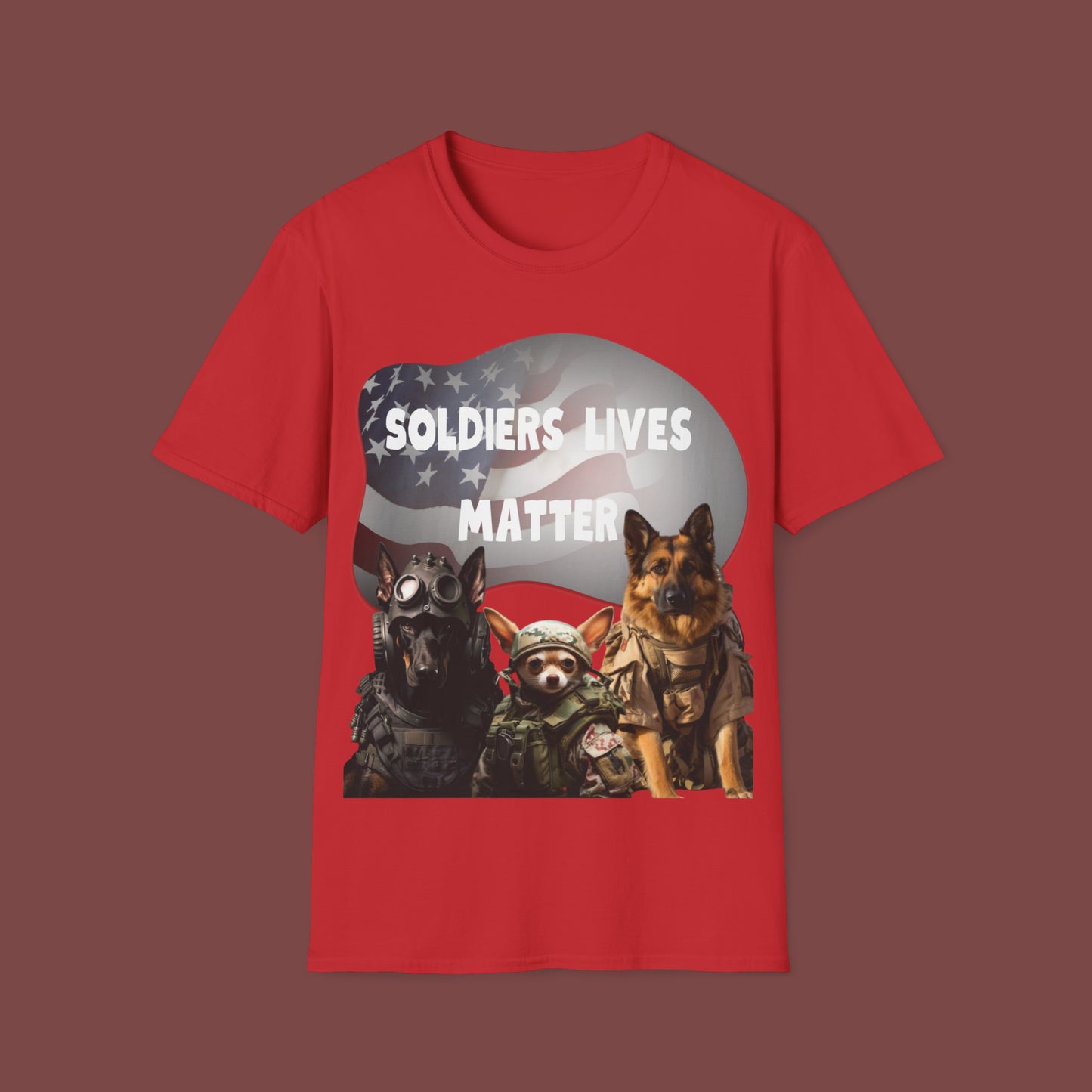 "Soldiers Lives Matter" Unisex Short Sleeve T-Shirt SLM.SS01p