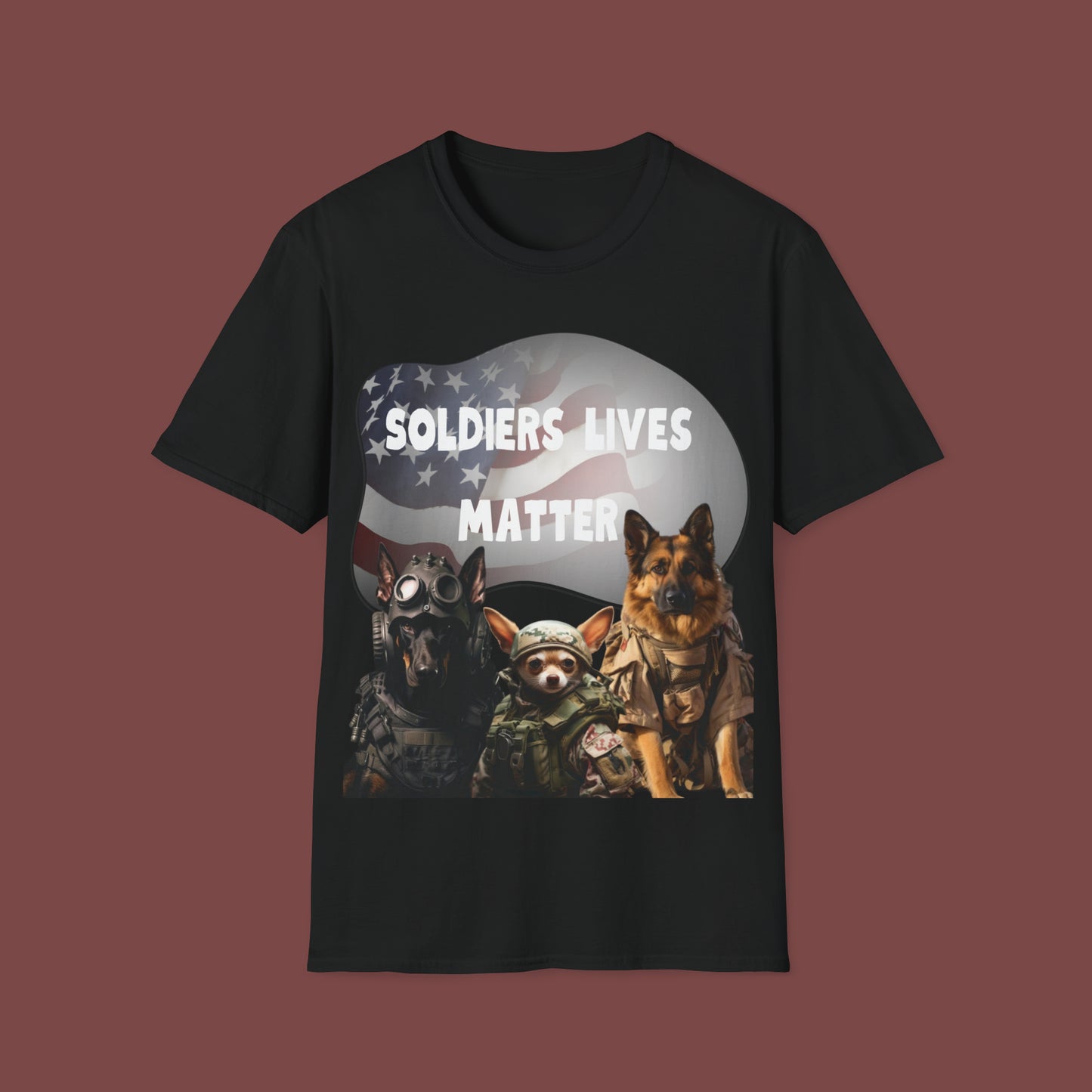 "Soldiers Lives Matter" Unisex Short Sleeve T-Shirt SLM.SS01p