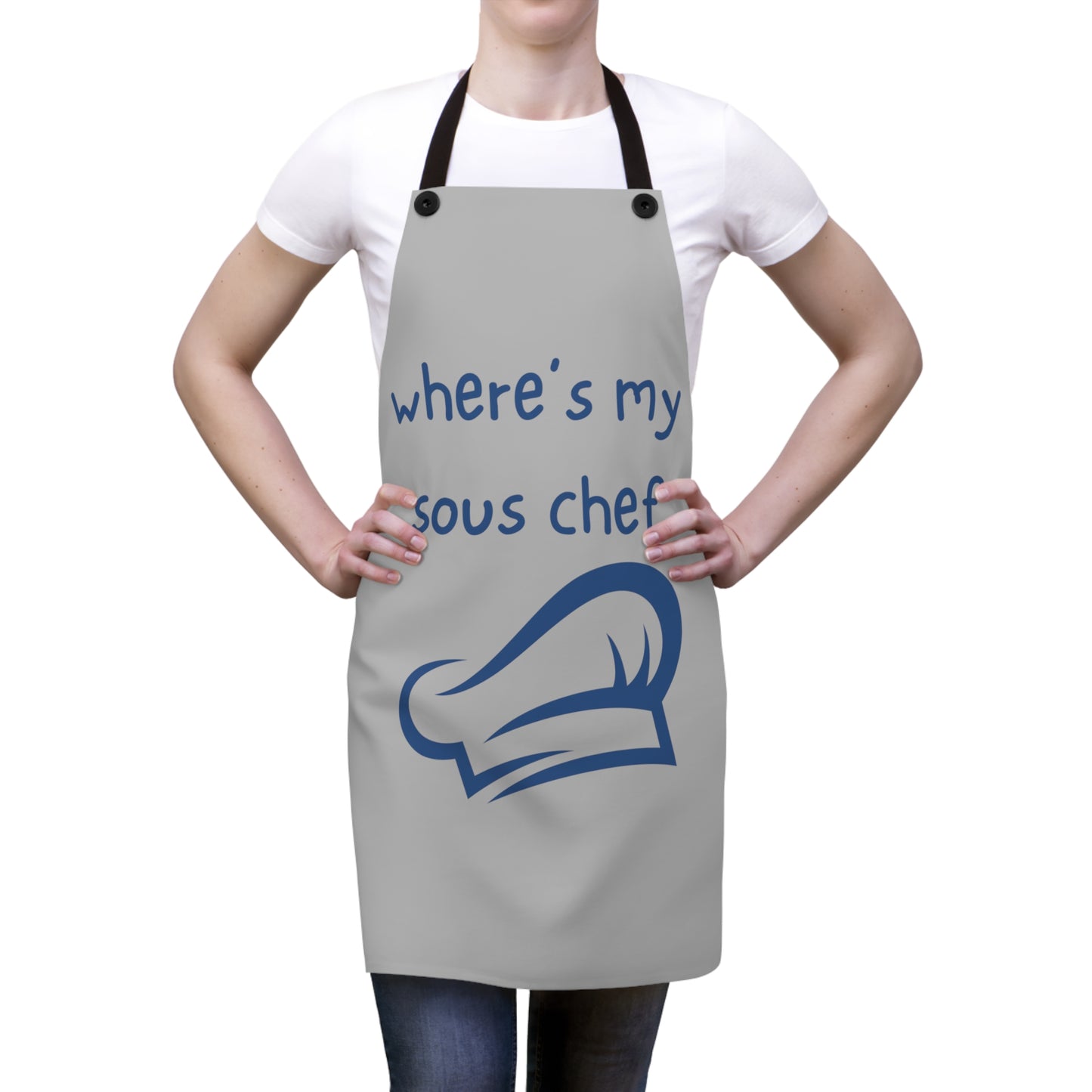 "Where's My Sous Chef" Apron SC46sblg