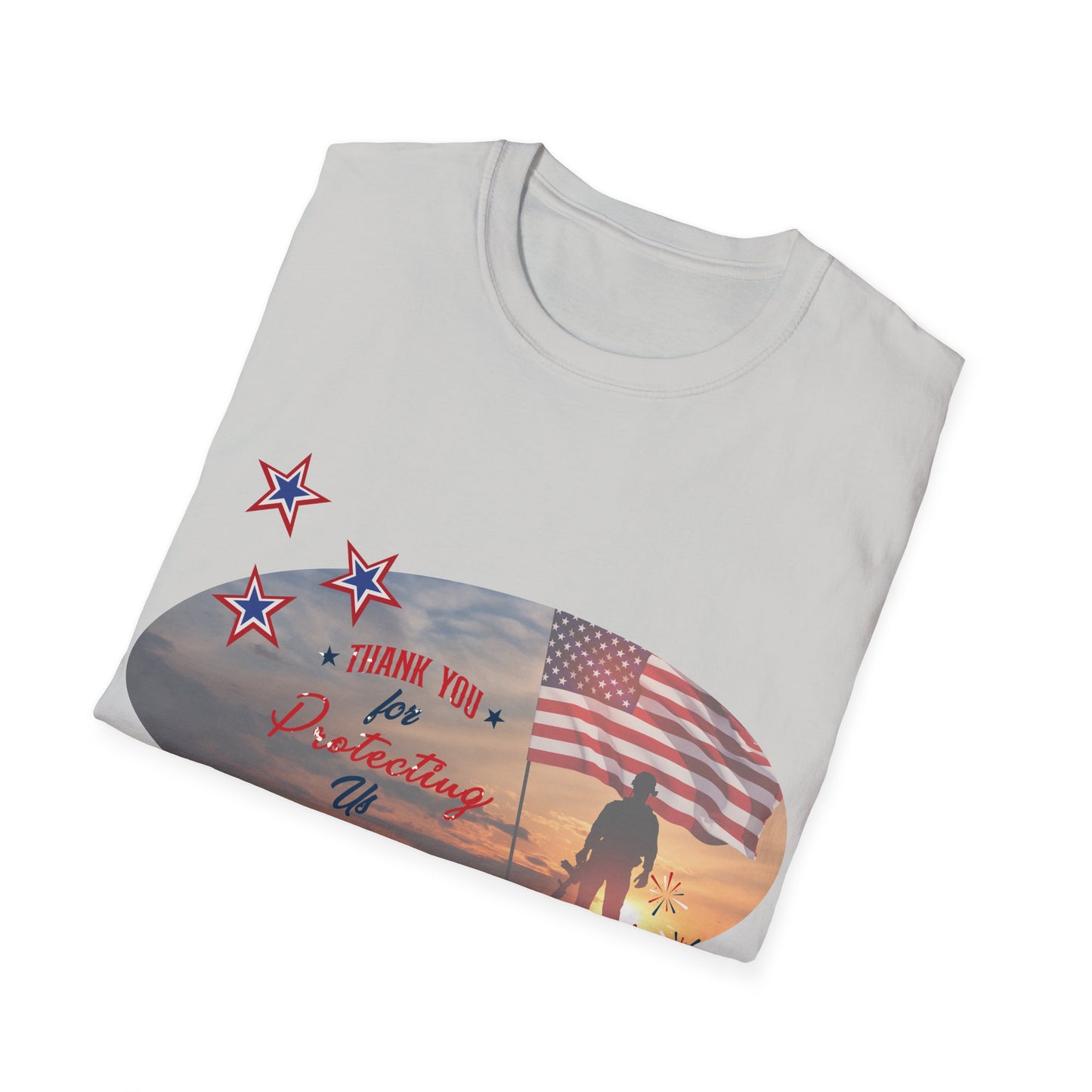 Thank You Veterans Unisex Short Sleeve T-Shirt TYV.SS02zx