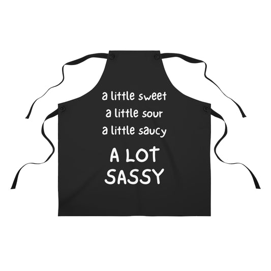 "A Lot Sassy" Apron 4S102wb