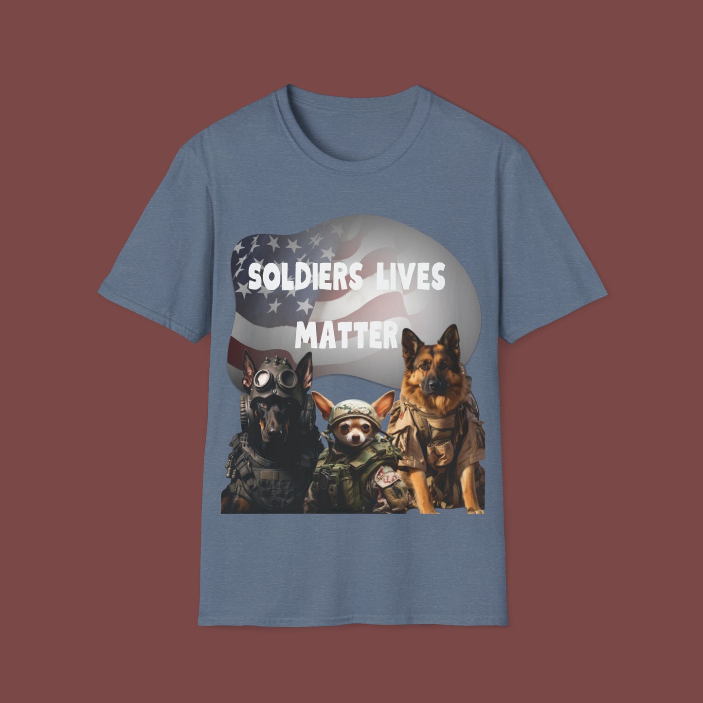 "Soldiers Lives Matter" Unisex Short Sleeve T-Shirt SLM.SS01p