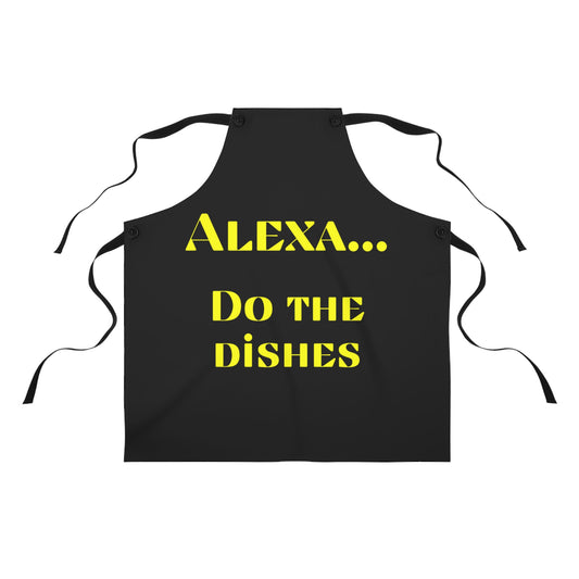 "Alexa... Do the dishes" Apron A925yb