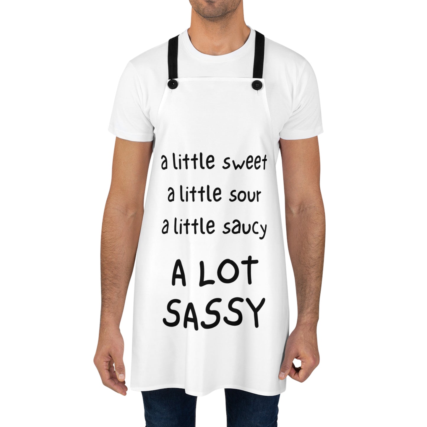 "A Lot Sassy" Apron 4S701bw