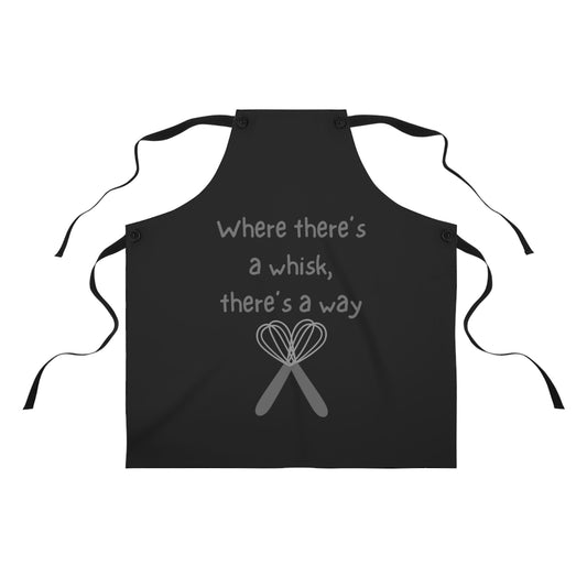 "Where there's a whisk, there's a way" Apron W1000gb