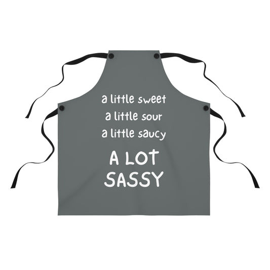 "A Lot Sassy" Apron 4S103wdg