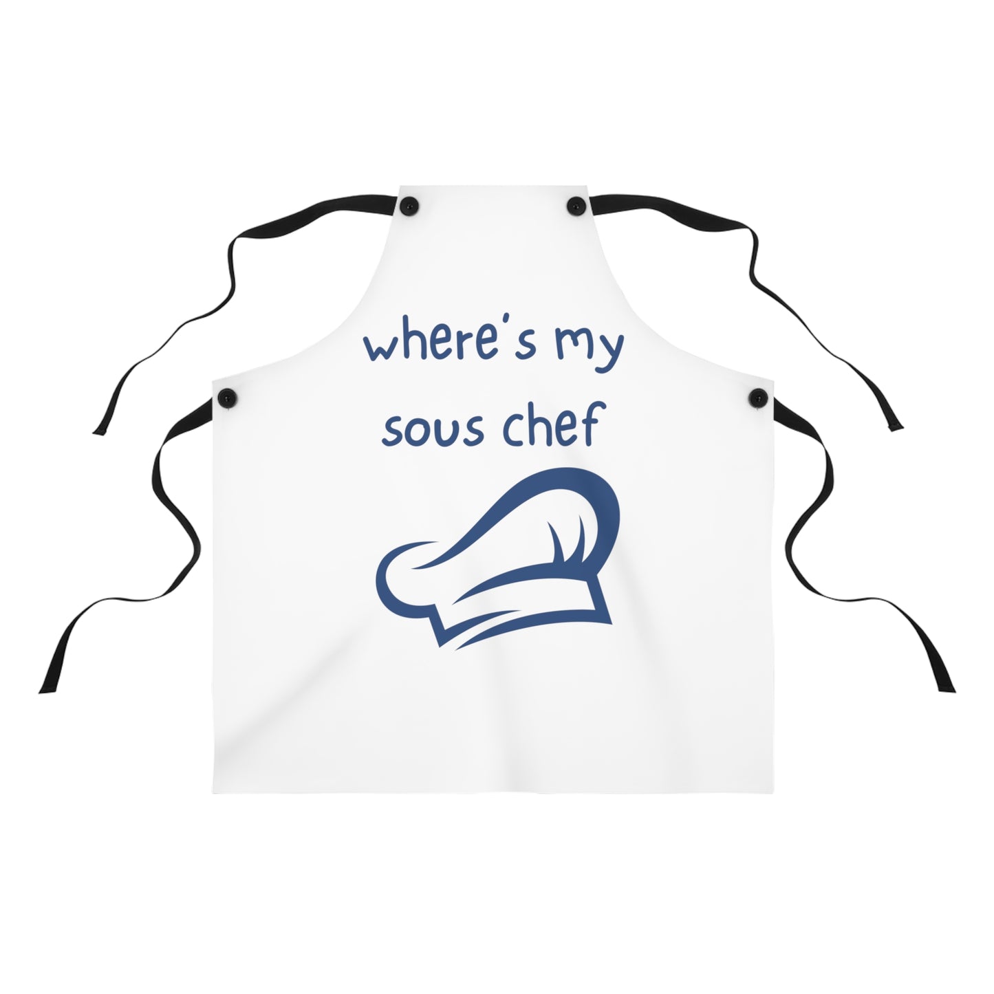 "Where's My Sous Chef" Apron SC46sbw