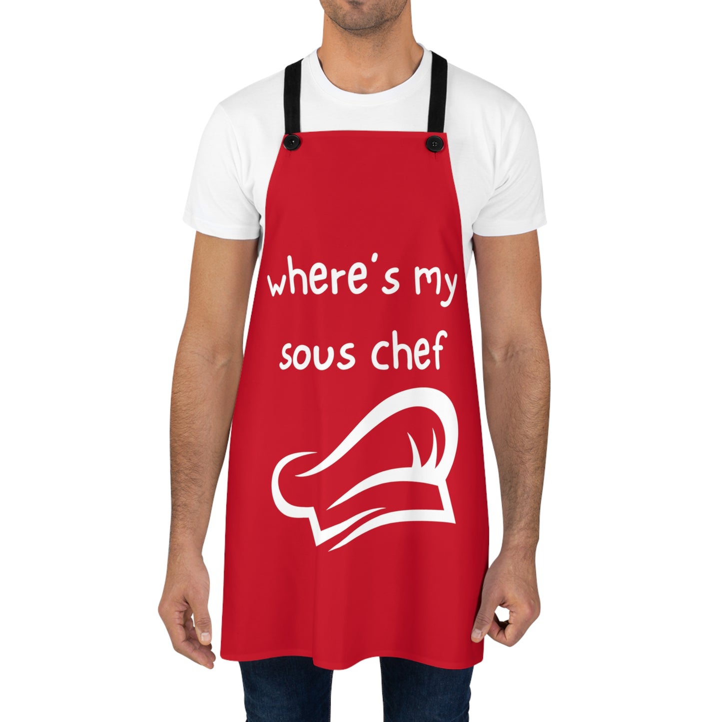 "Where's My Sous Chef" Apron SC45wdr