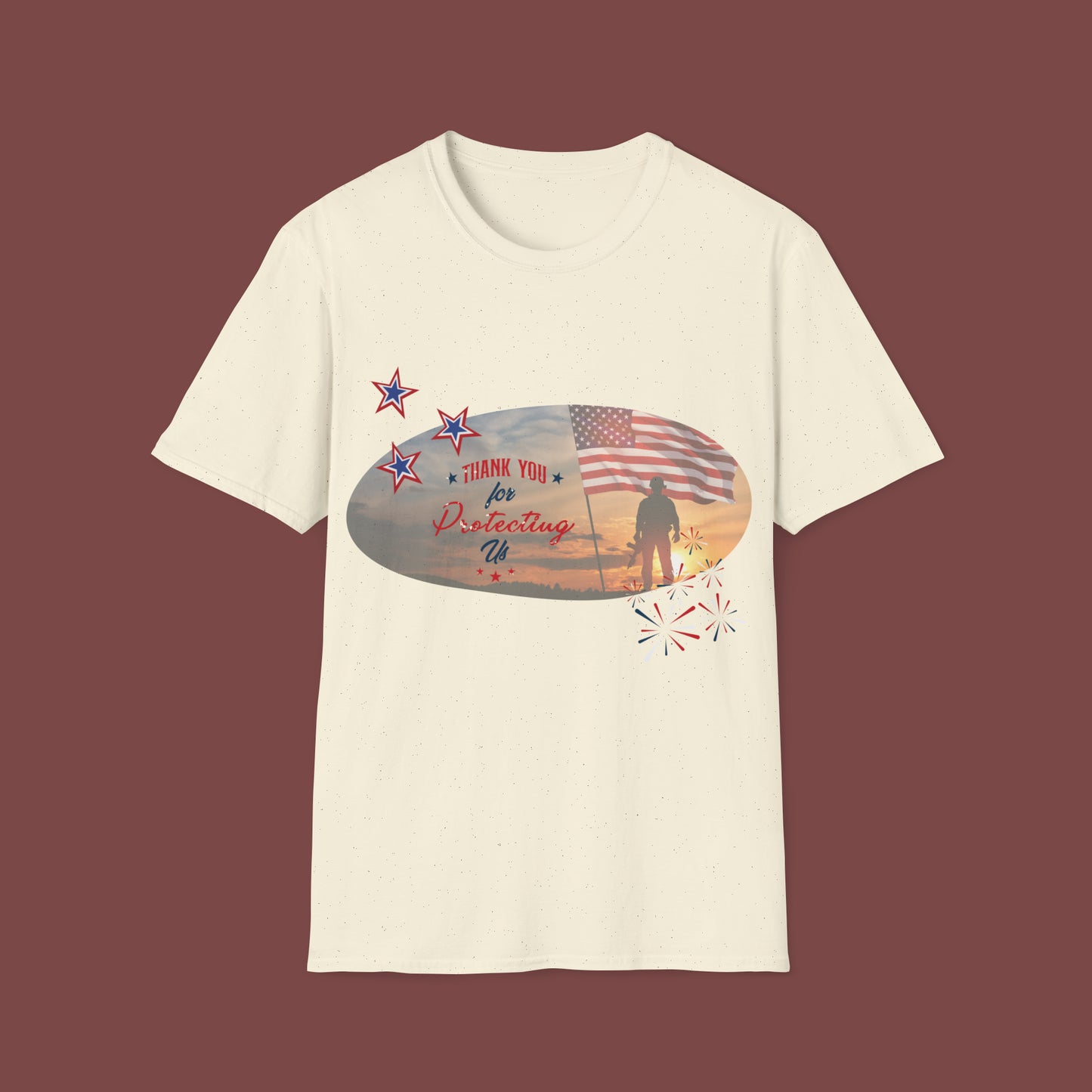 Thank You Veterans Unisex Short Sleeve T-Shirt TYV.SS02zx