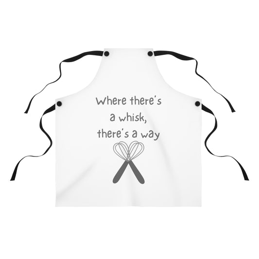 "Where there's a whisk, there's a way" Apron W1000gw