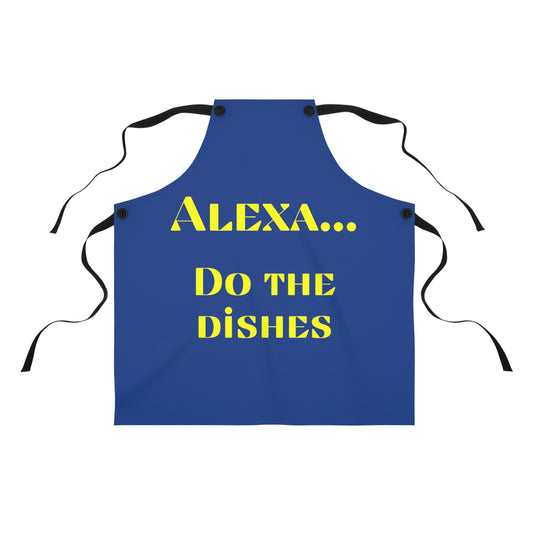 "Alexa... Do the dishes" Apron A923ybl