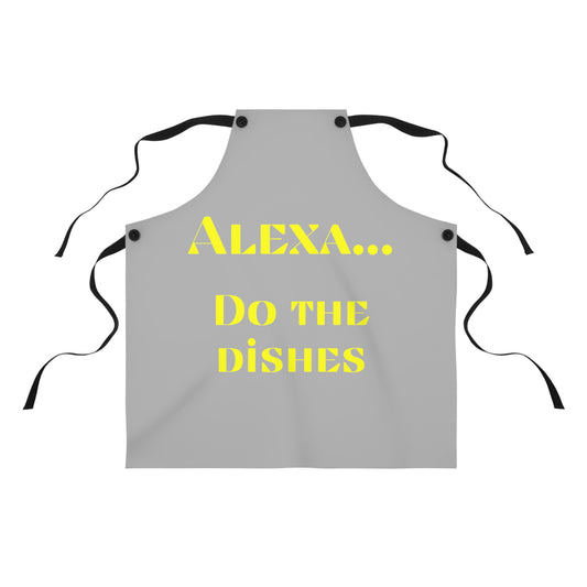 "Alexa... Do the dishes" Apron A921ylg