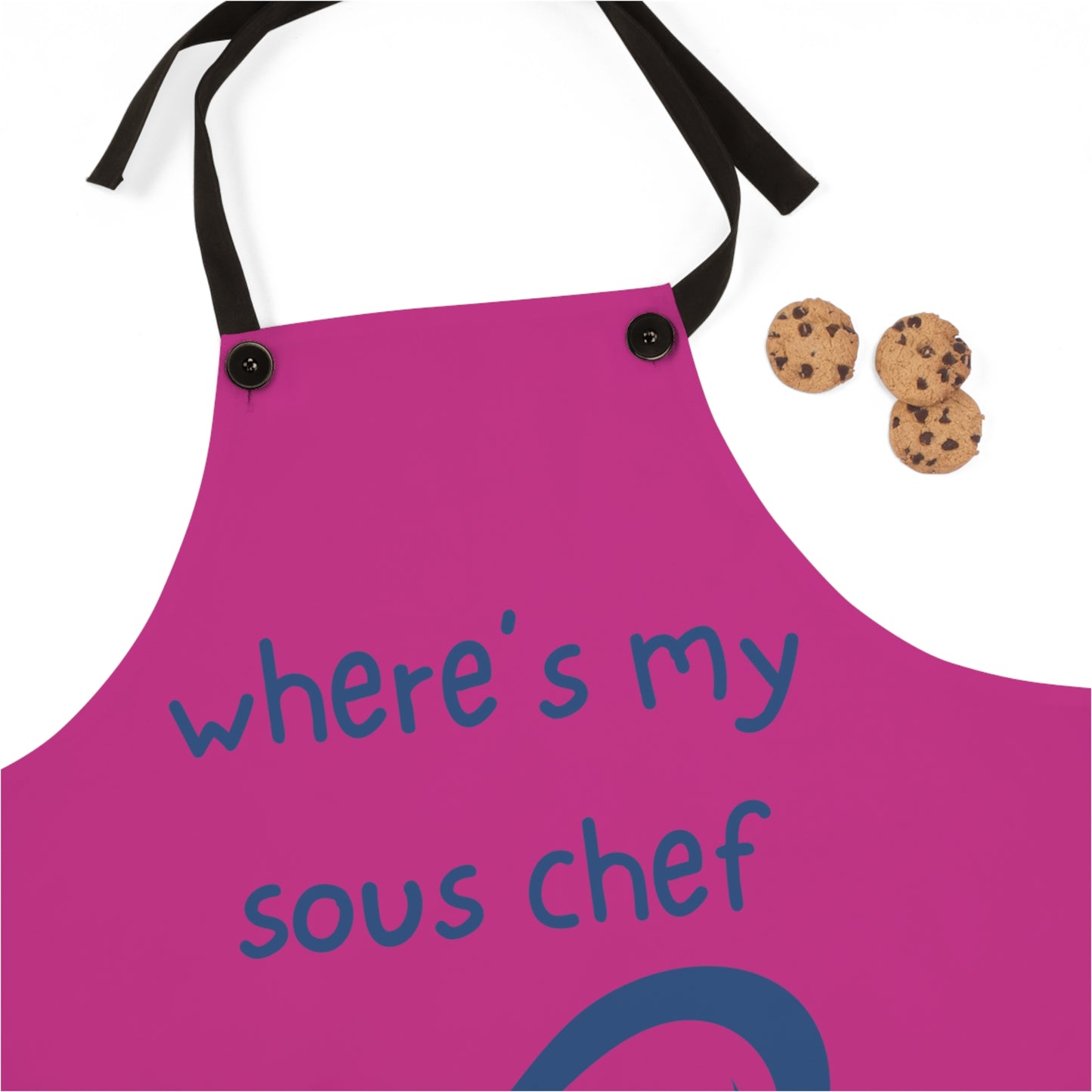 "Where's My Sous Chef" Apron SC45sbdp