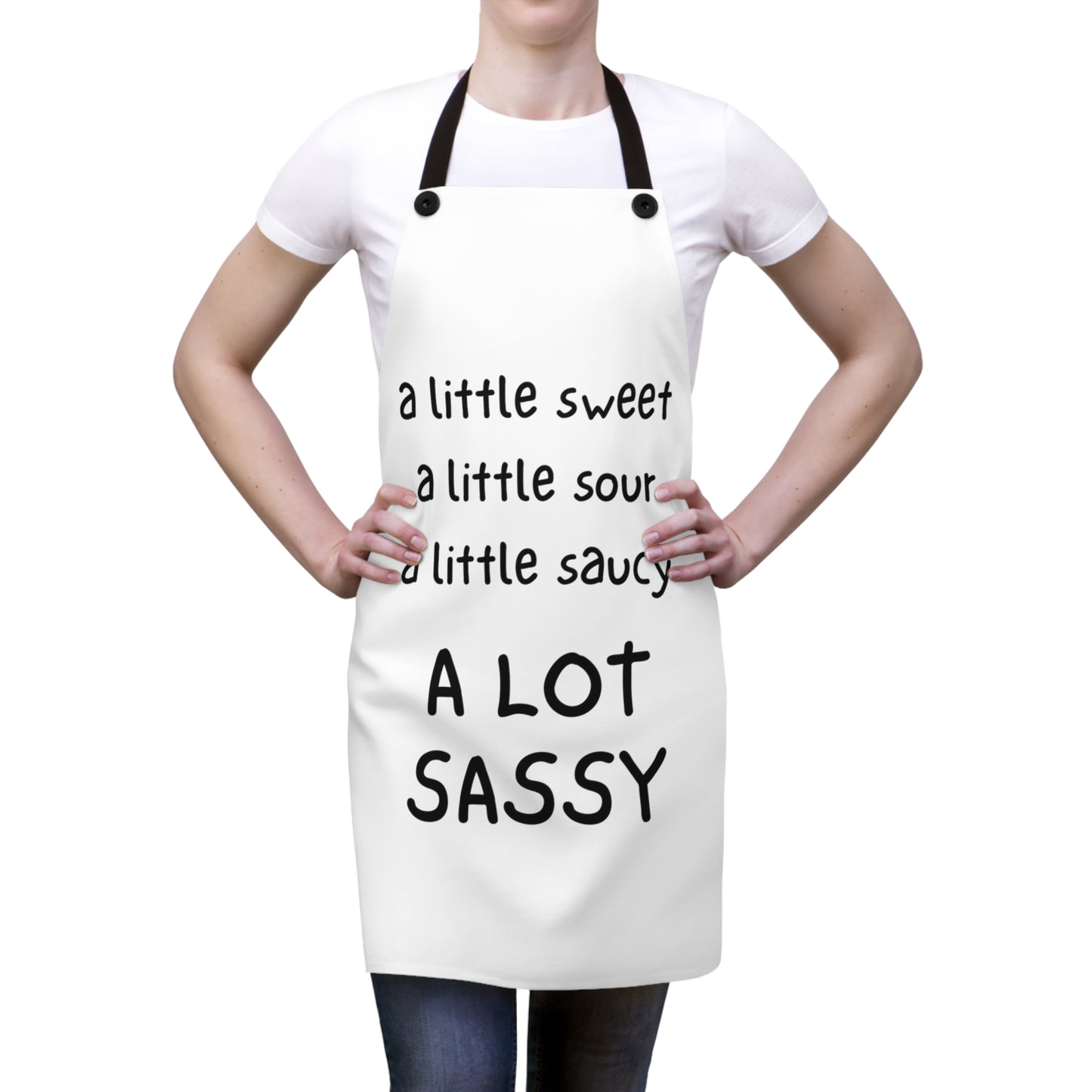 "A Lot Sassy" Apron 4S701bw