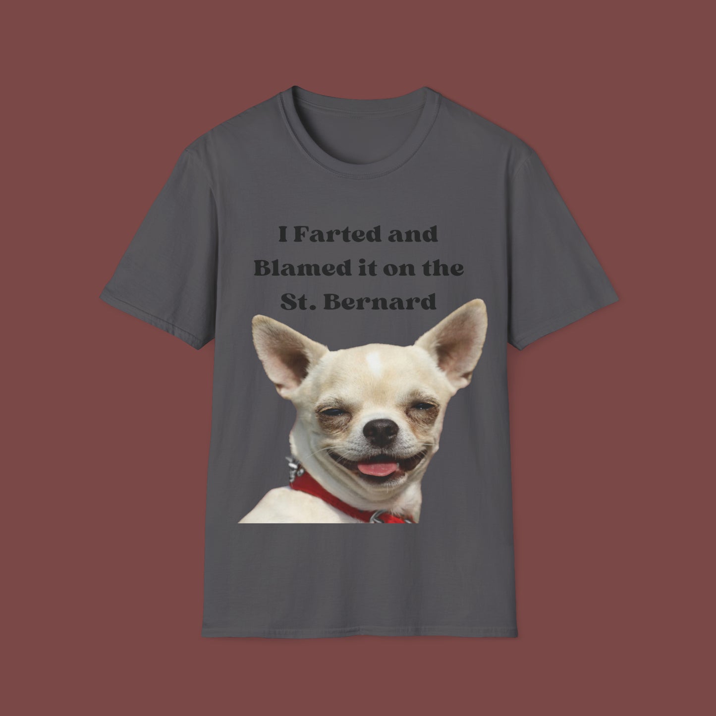 "It Was the St. Bernard" Unisex Short Sleeve T-Shirt TSB.SS10b