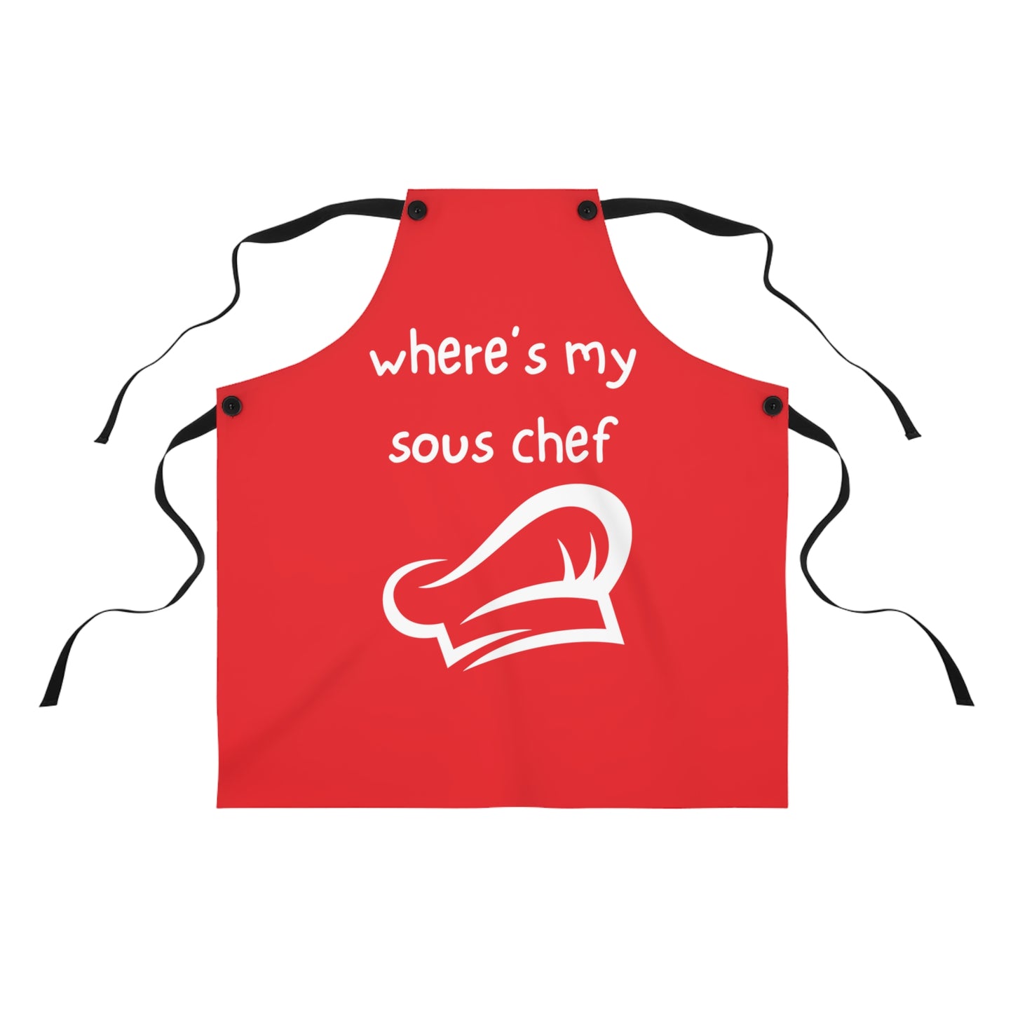 "Where's My Sous Chef" Apron SC45wr