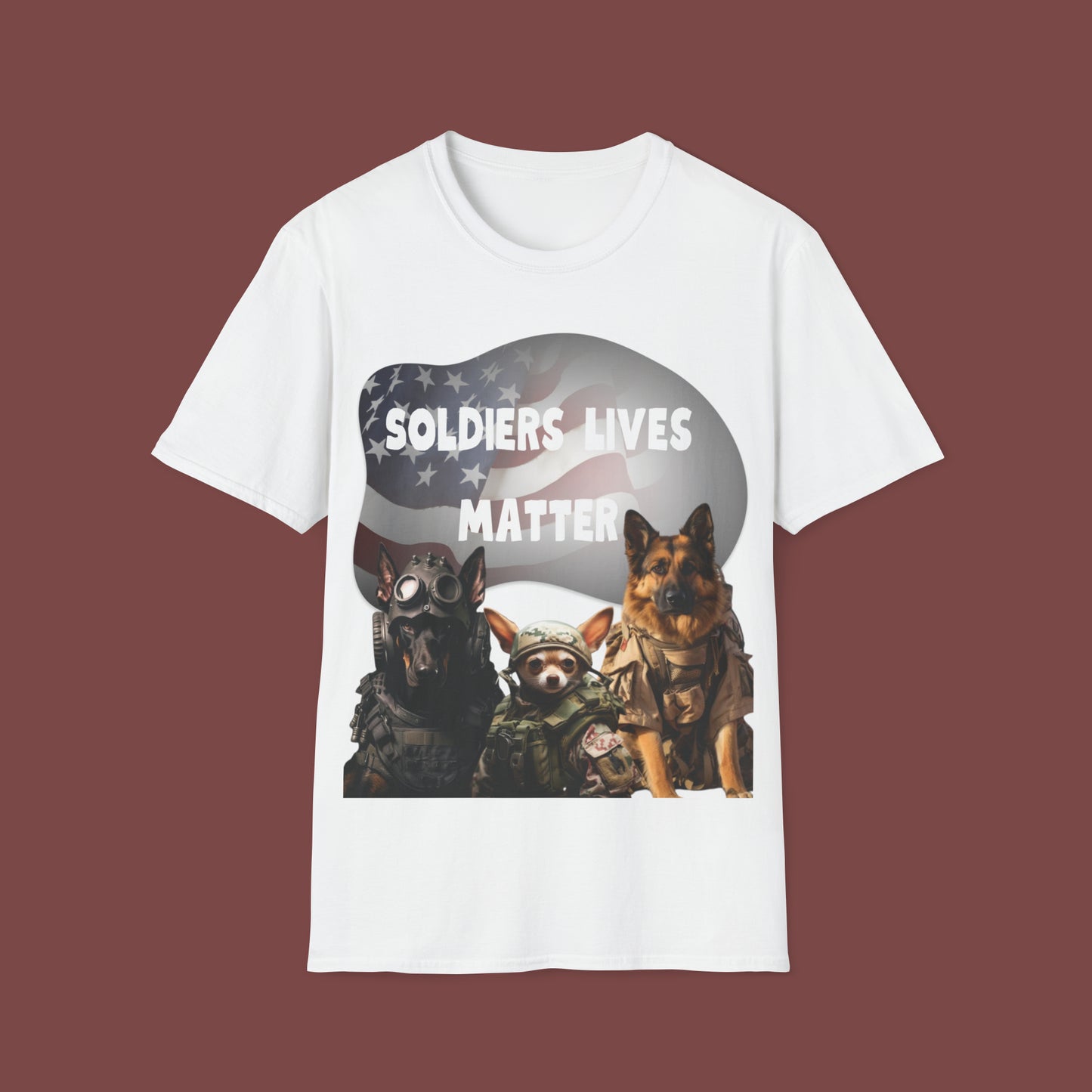 "Soldiers Lives Matter" Unisex Short Sleeve T-Shirt SLM.SS01p