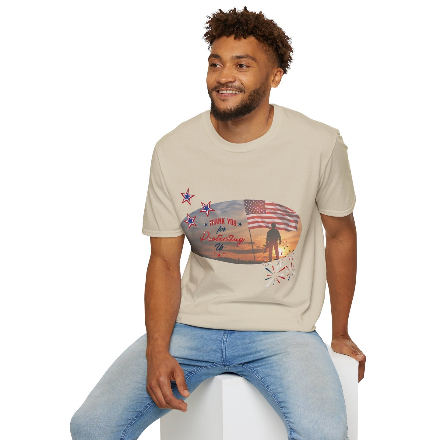 Thank You Veterans Unisex Short Sleeve T-Shirt TYV.SS02zx