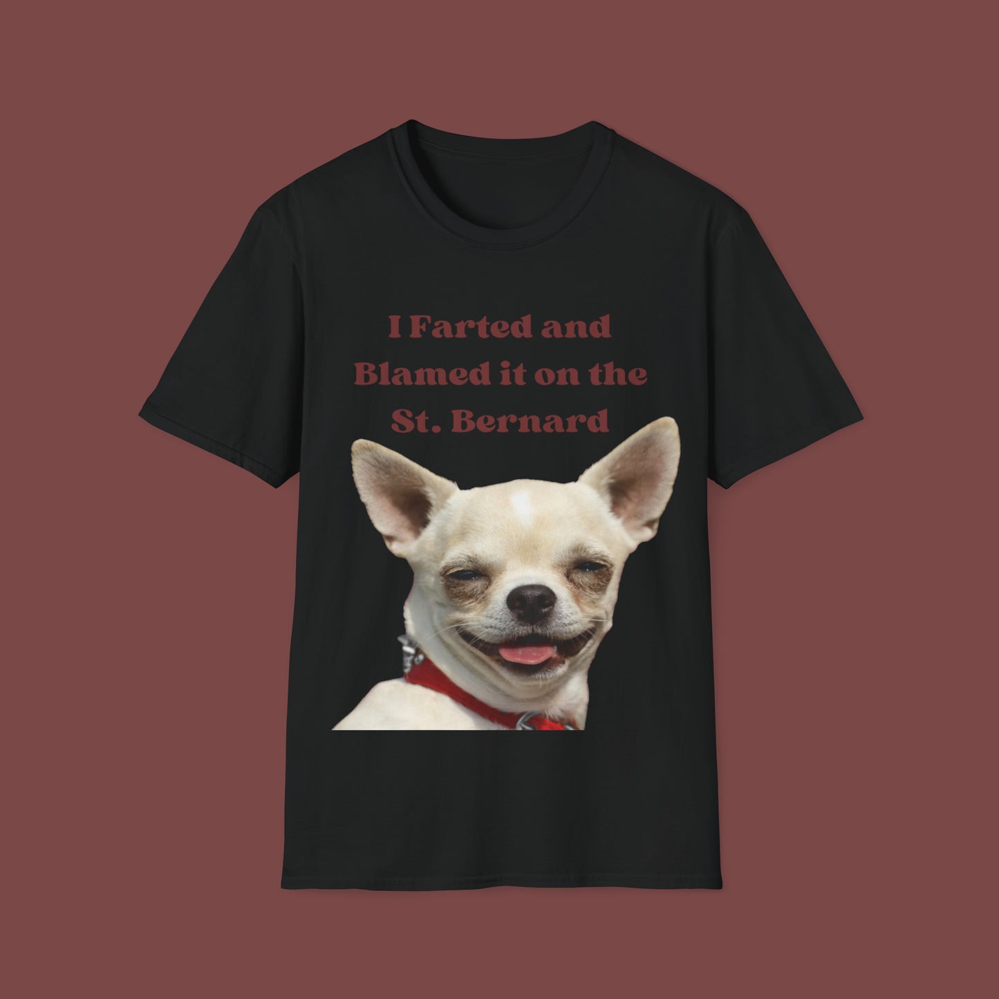 "It Was the St. Bernard" Unisex Short Sleeve T-Shirt TSB.SS10b