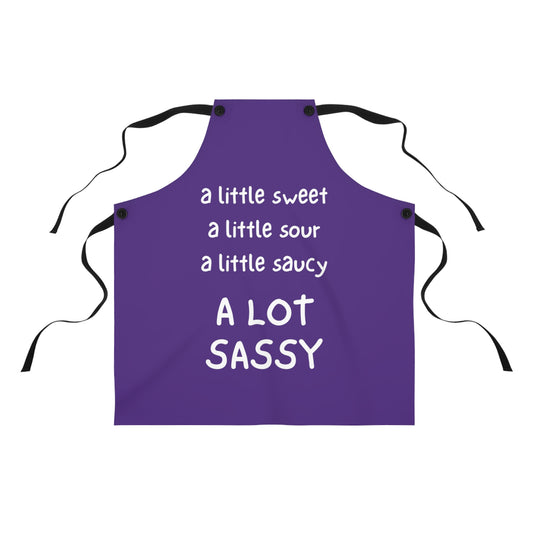 "A Lot Sassy" Apron 4S101wppl