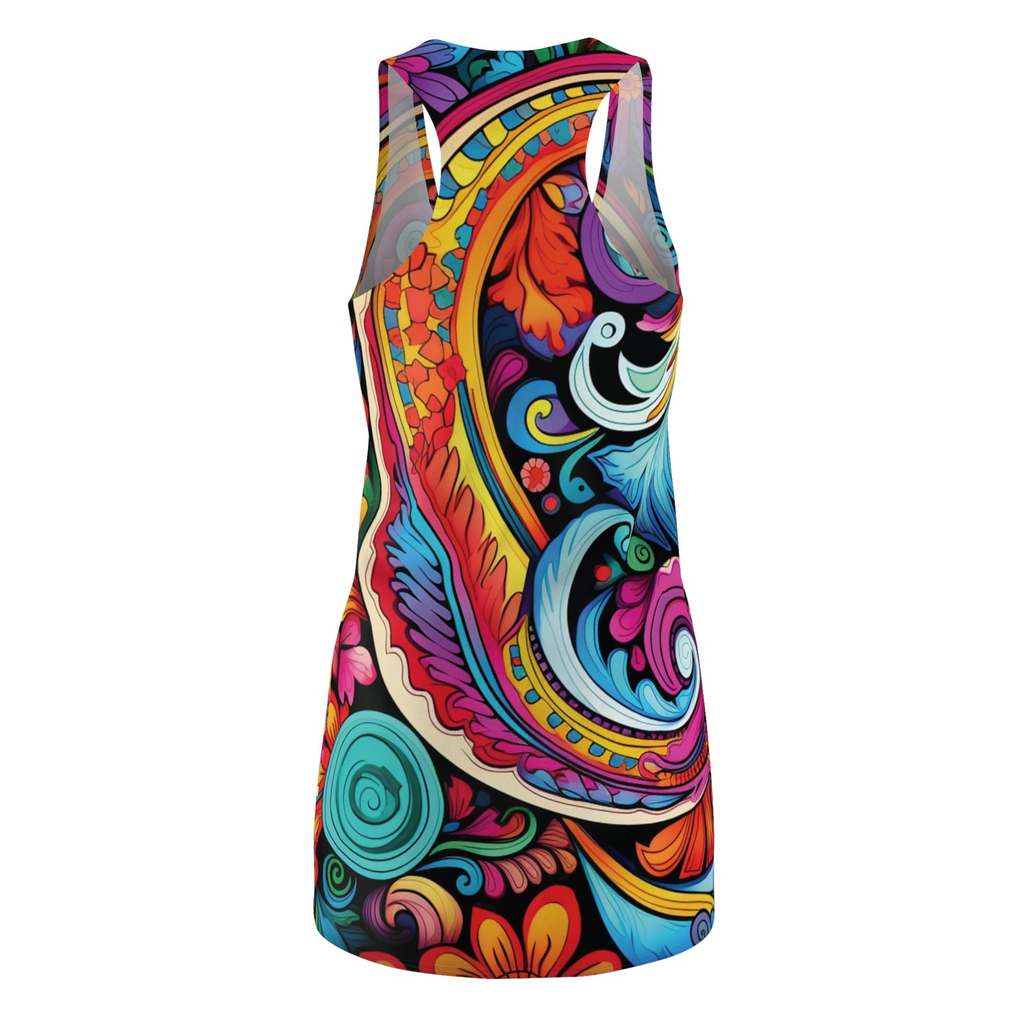 Women's Paisley Racerback Dress WRBD.02P2a