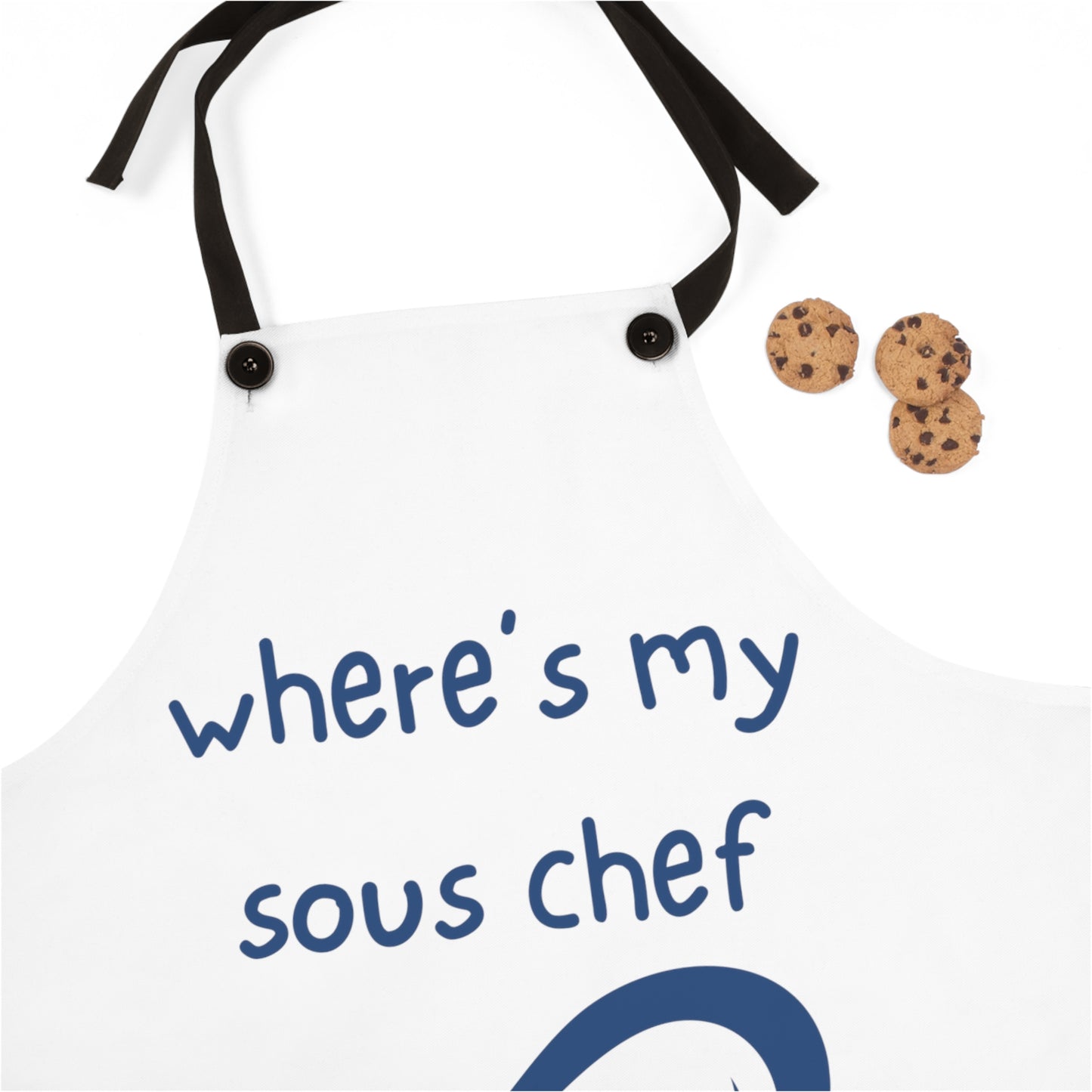 "Where's My Sous Chef" Apron SC46sbw