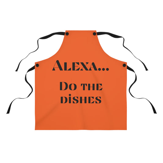 "Alexa... Do the dishes" Apron A321BO