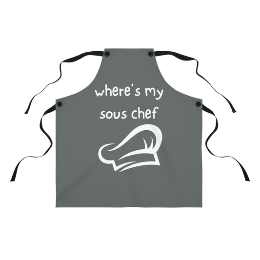 "Where's My Sous Chef" Apron SC45wdg