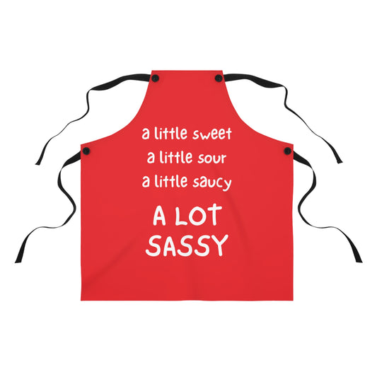 "A Lot Sassy" Apron 4S104wr