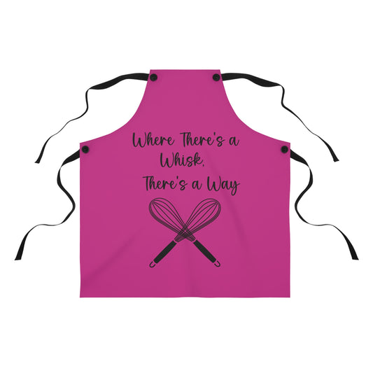 "Where there's a whisk, there's a way" Apron W404bpk