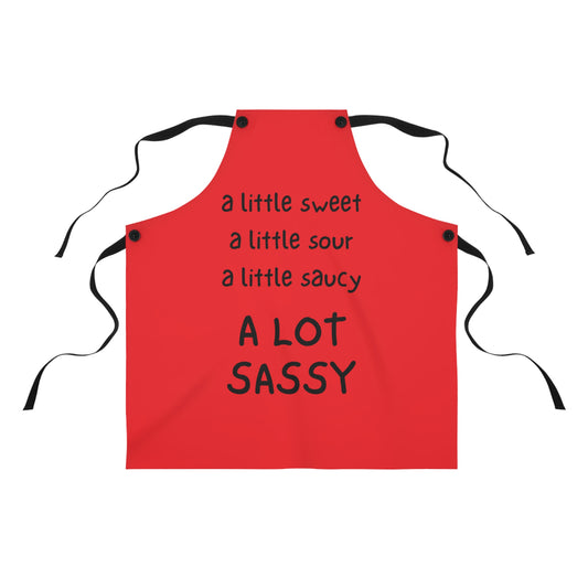 "A Lot Sassy" Apron 4S709br