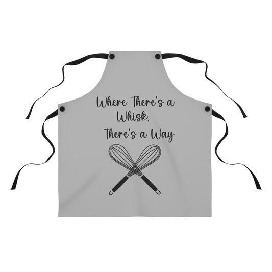 "Where there's a whisk, there's a way" Apron W404blg