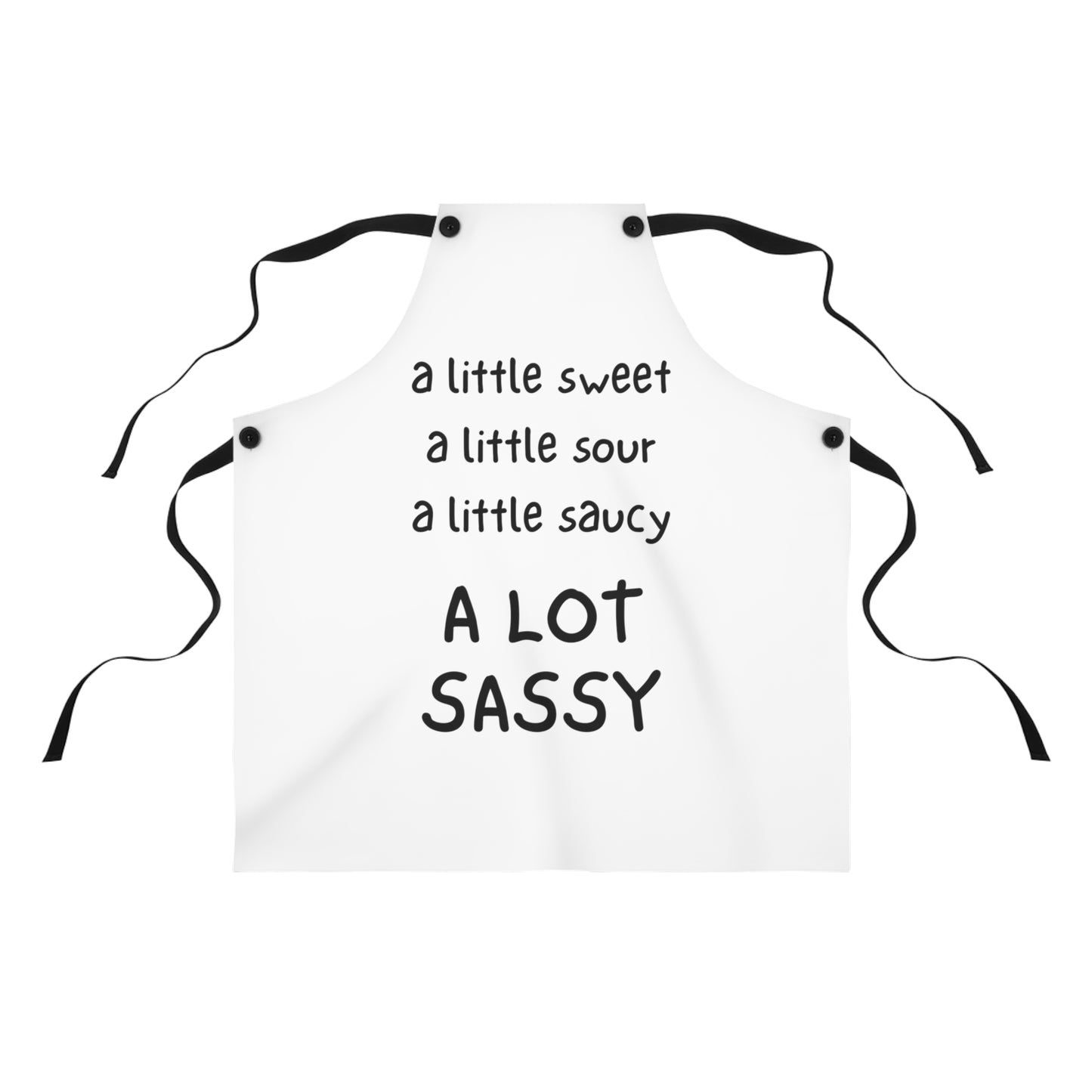 "A Lot Sassy" Apron 4S701bw