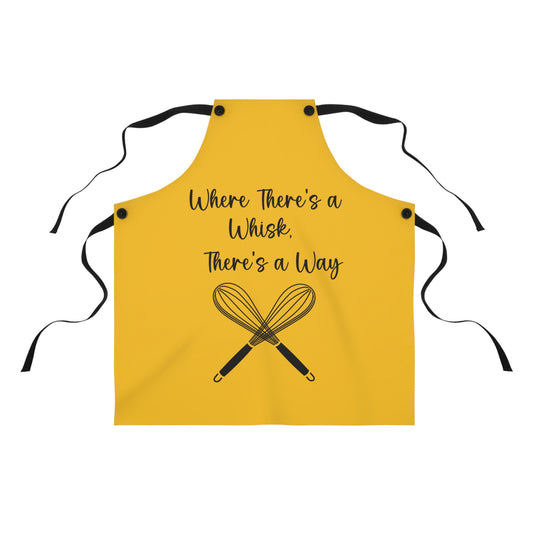 "Where there's a whisk, there's a way" Apron W404by