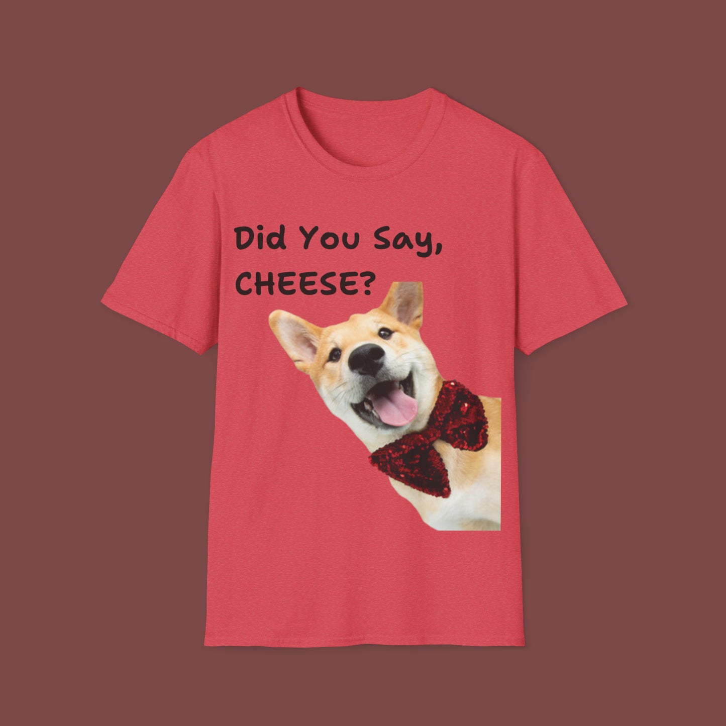 "Did You Say Cheese?" Unisex Short Sleeve T-Shirt SC.SS01a