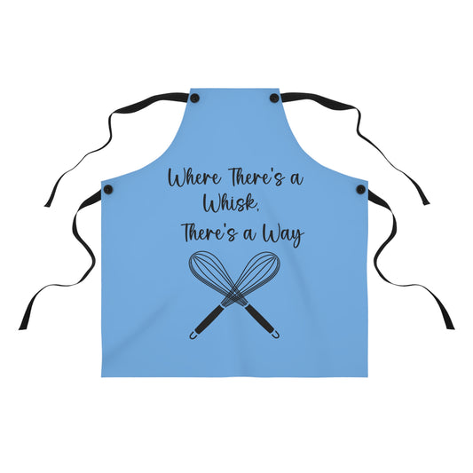 "Where there's a whisk, there's a way" Apron W404blb