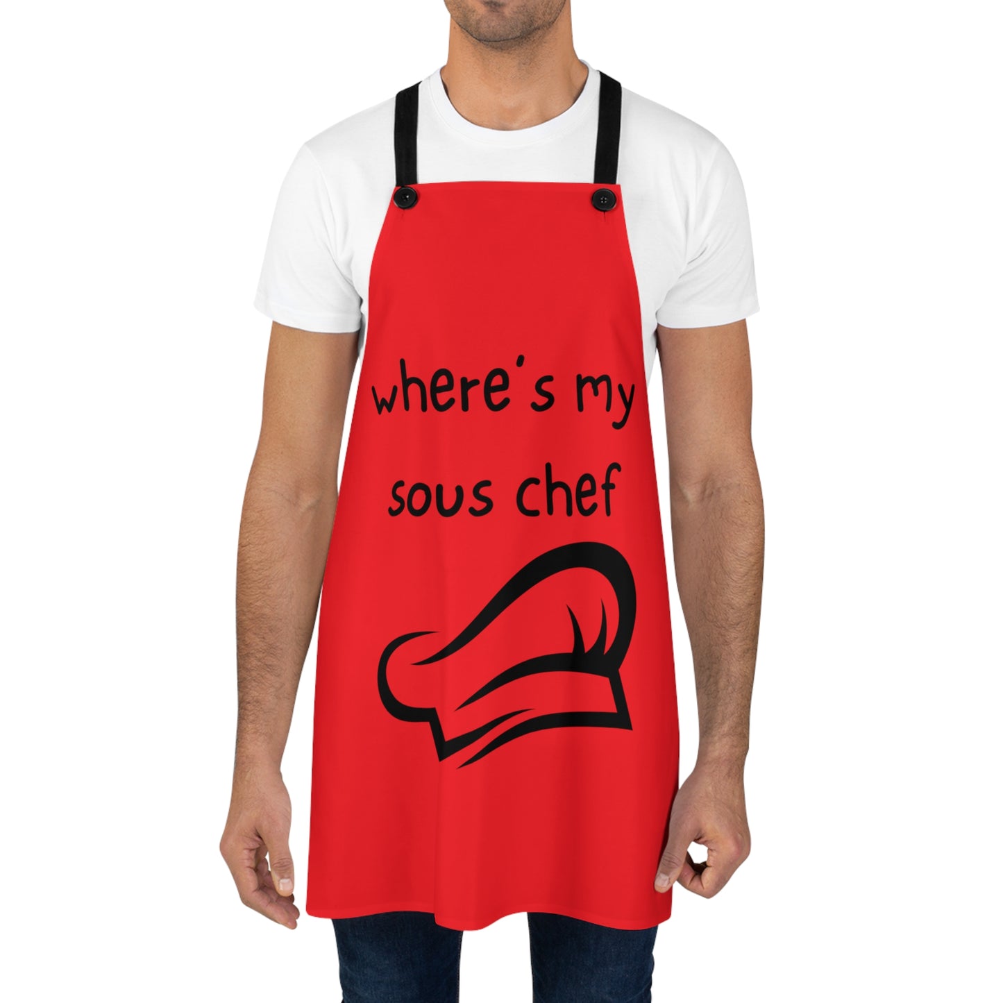 "Where's My Sous Chef" Apron SC15br